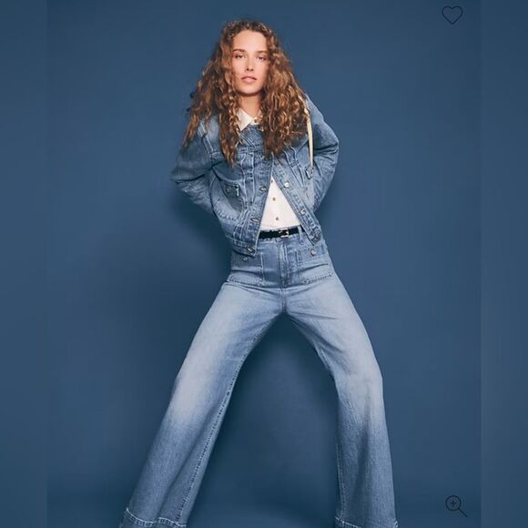 NWT J CREW Full-length slim-wide jean in 1996 semi-stretch - Picture 12 of 13